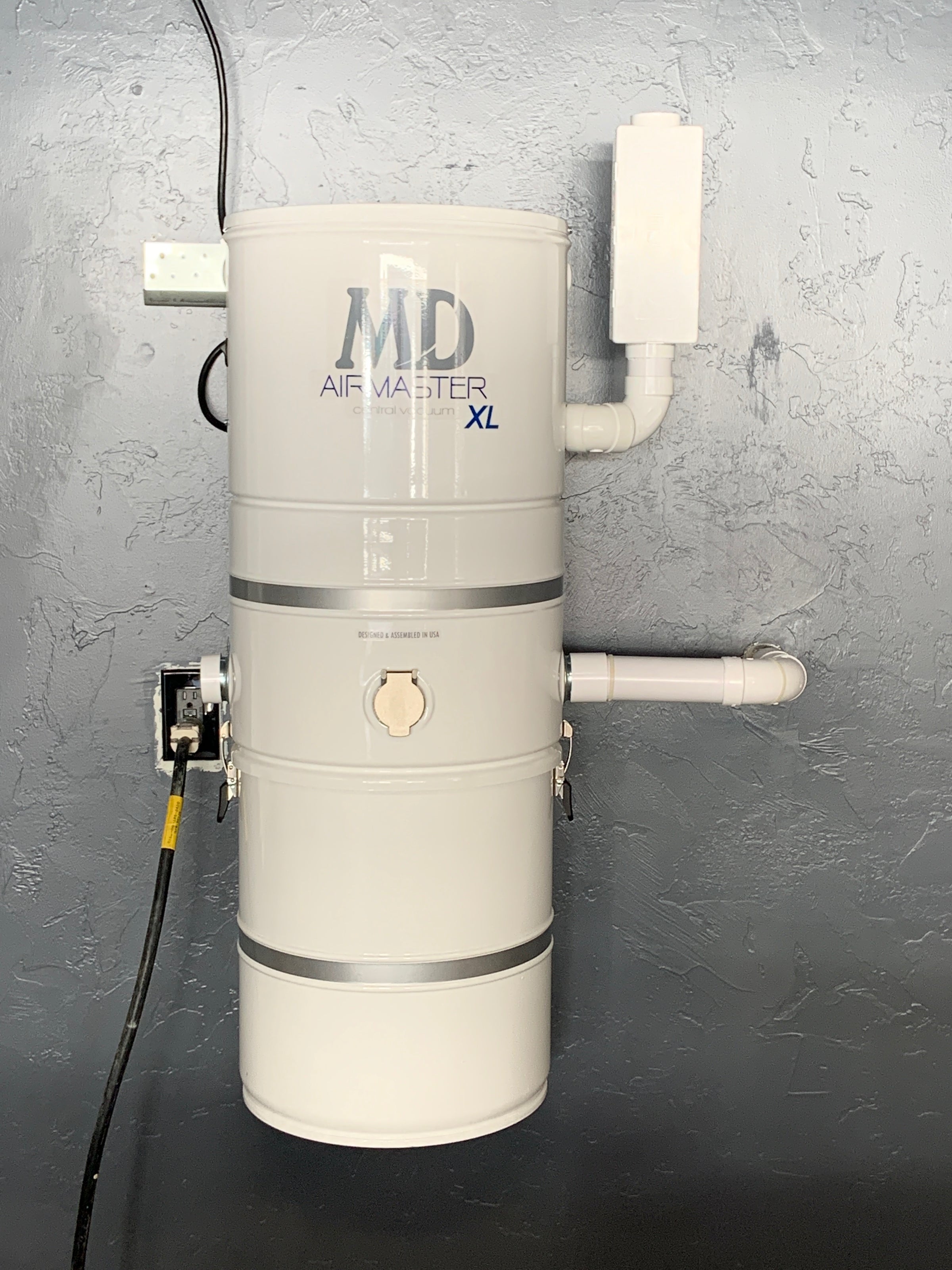 md airmaster central vacuum